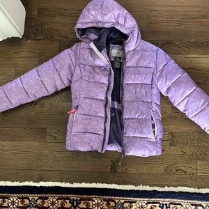 Girls puffer winter coat